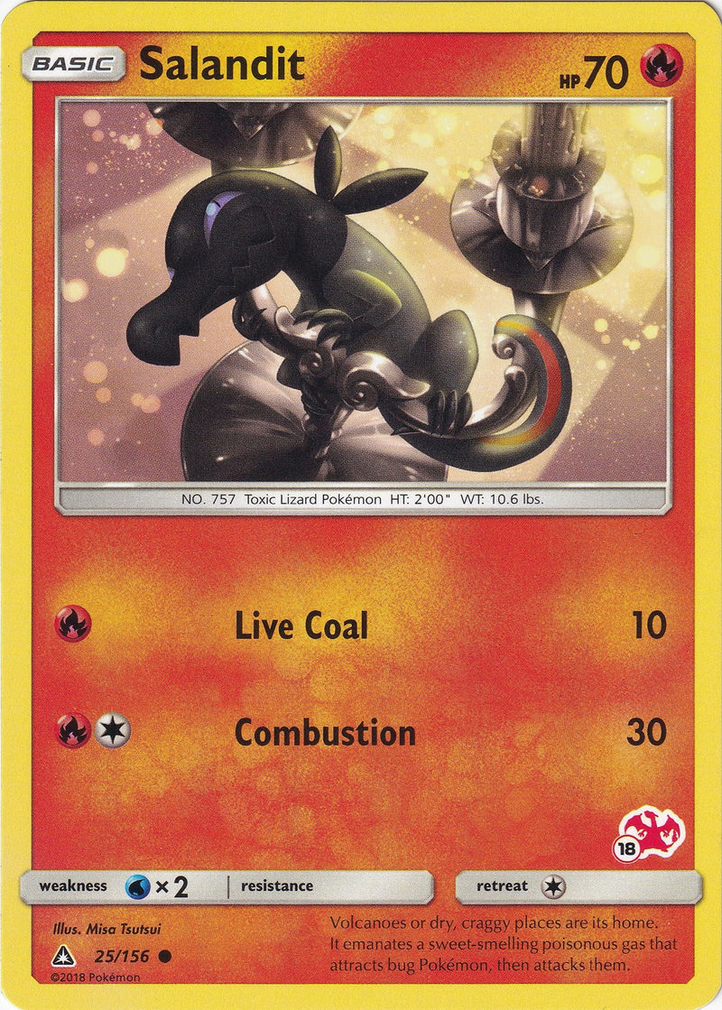 Image for Salandit - 25/156 (#18 Charizard Stamped) (025/156) [Battle Academy] - Pokemon