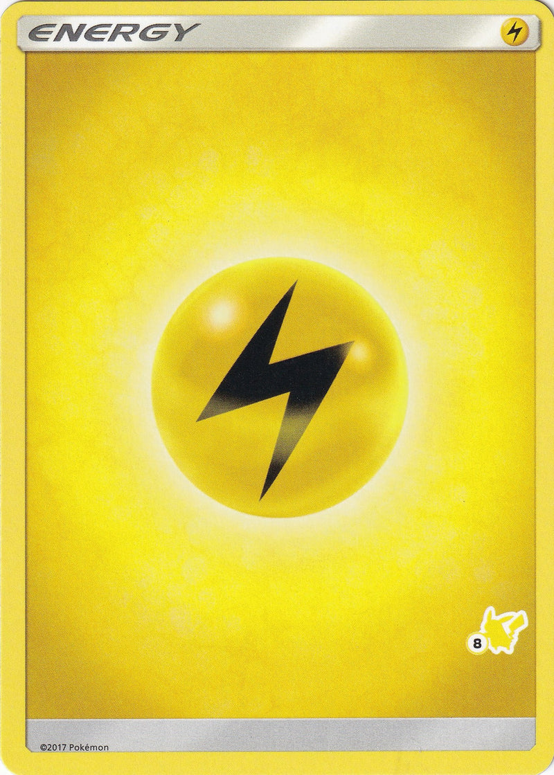 Image for Lightning Energy (#8 Pikachu Stamped) [Battle Academy] - Pokemon