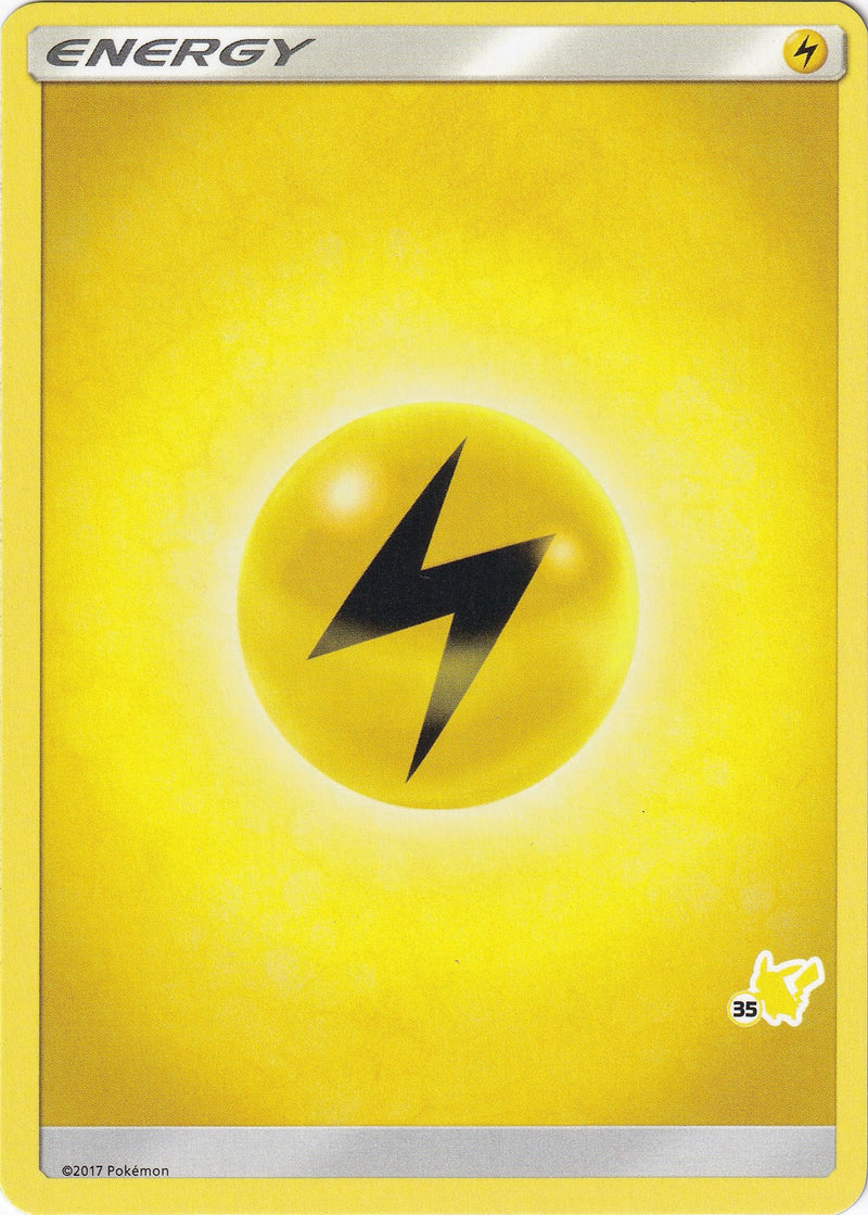 Image for Lightning Energy (#35 Pikachu Stamped) [Battle Academy] - Pokemon