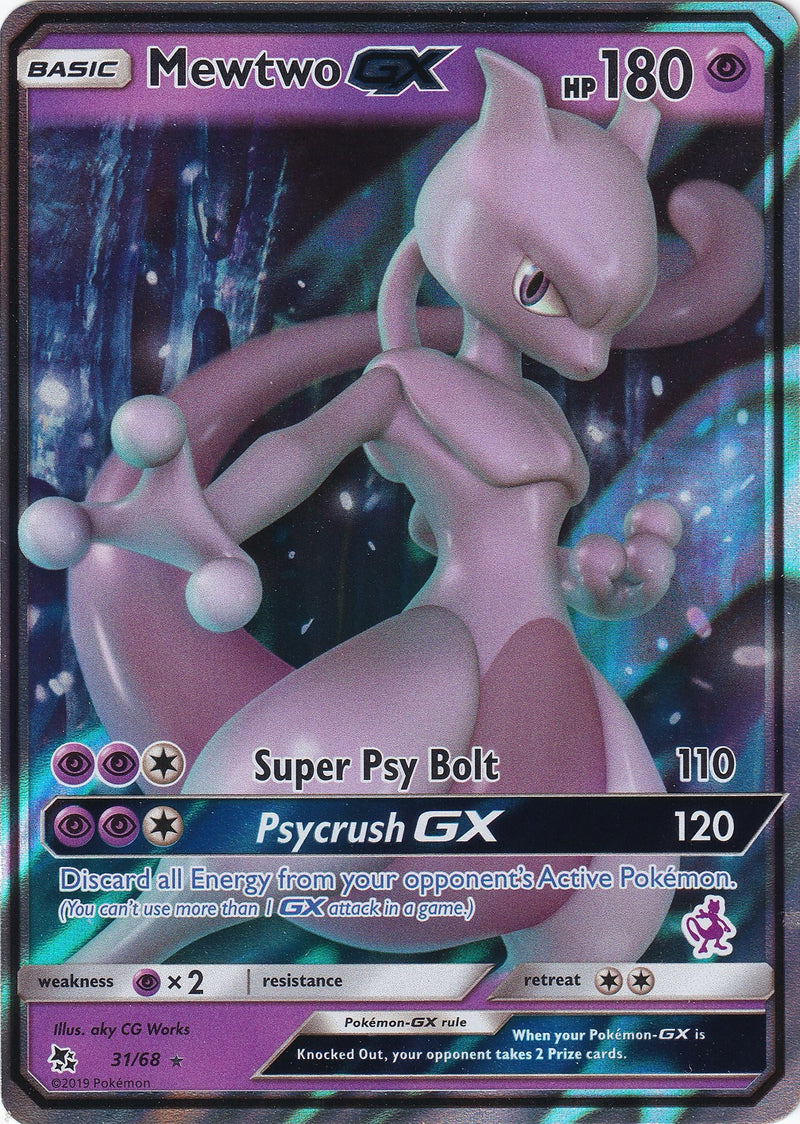Image for Mewtwo GX - 31/68 (Mewtwo Stamped) (031/068) [Battle Academy] - Pokemon