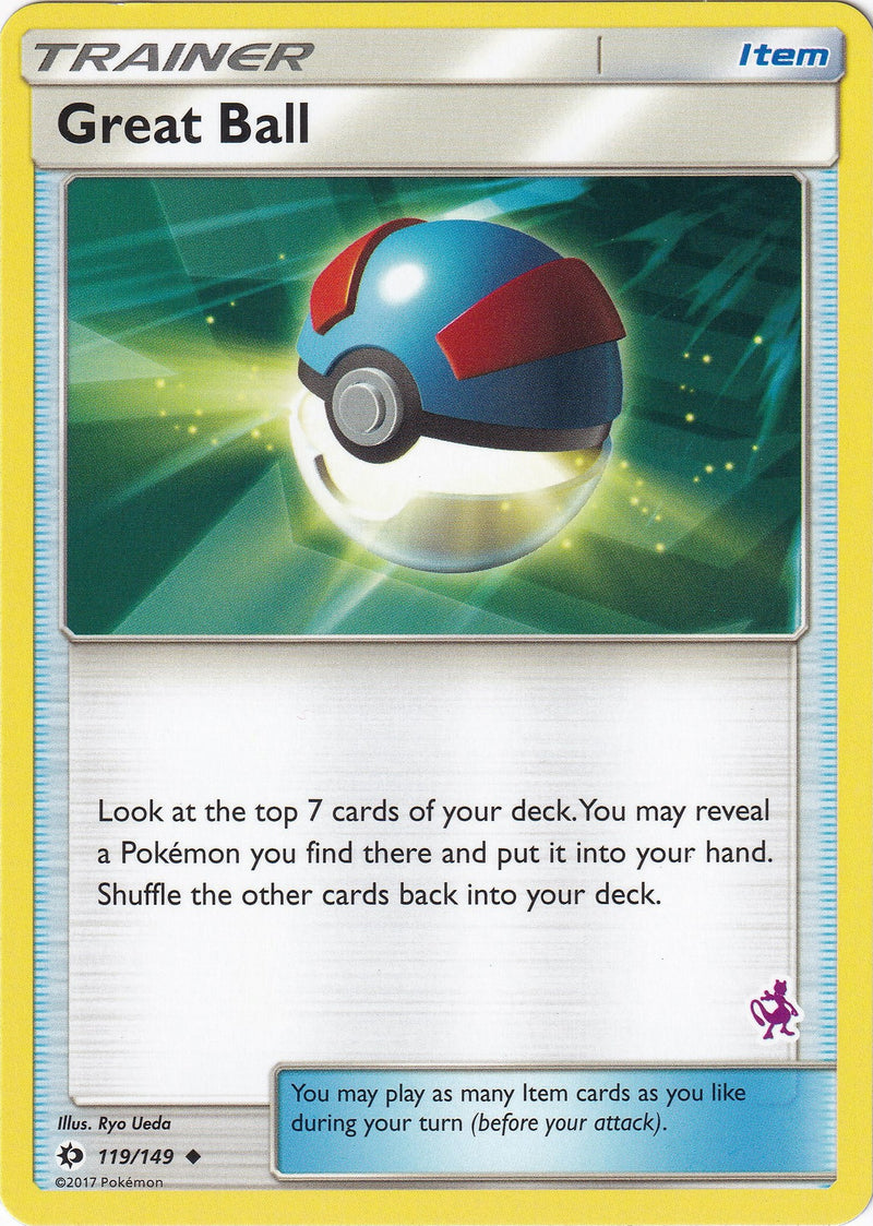 Image for Great Ball - 119/149 (Mewtwo Stamped) (119/149) [Battle Academy] - Pokemon