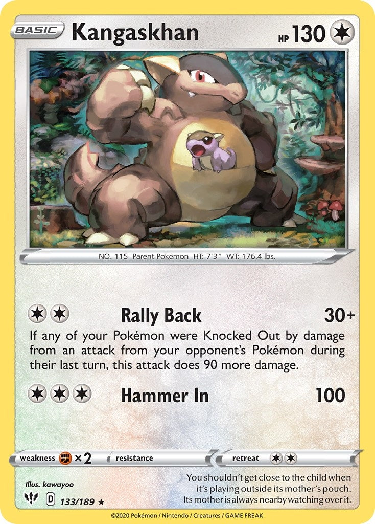 Image for Kangaskhan (133/189) [Deck Exclusives] - Pokemon