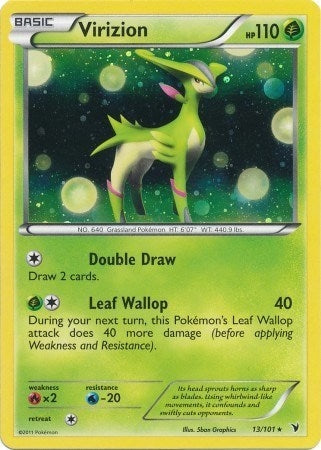Image for Virizion - 13/101 (Cosmos Holo) (013/101) [Blister Exclusives] - Pokemon