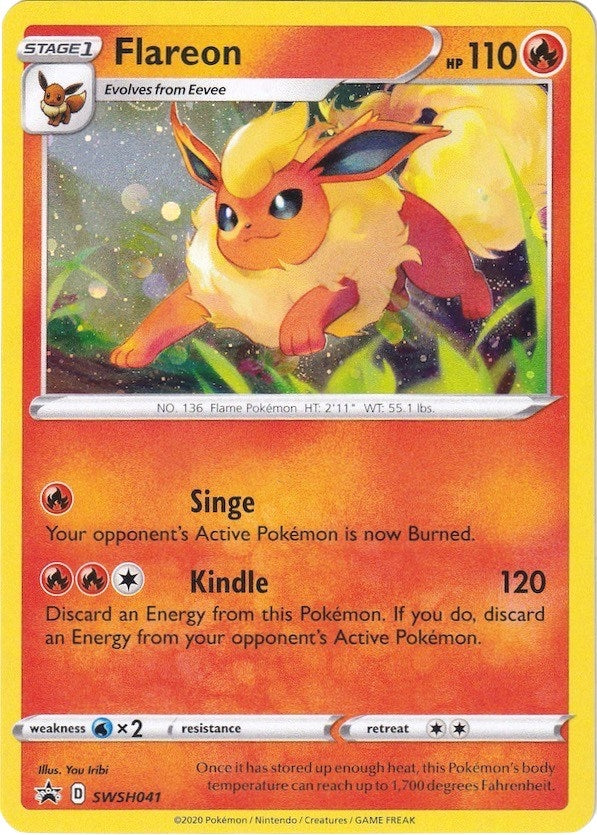 Image for Flareon - SWSH041 (SWSH041) [SWSH: Sword & Shield Promo Cards] - Pokemon