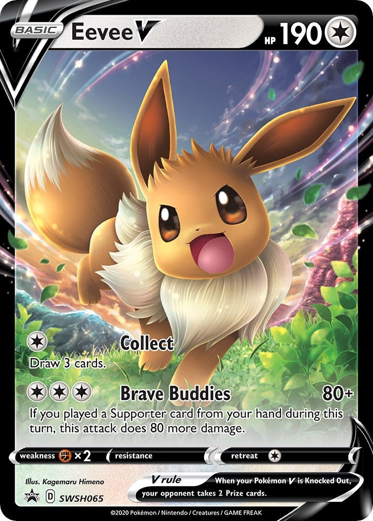 Image for Eevee V - SWSH065 (SWSH065) [SWSH: Sword & Shield Promo Cards] - Pokemon
