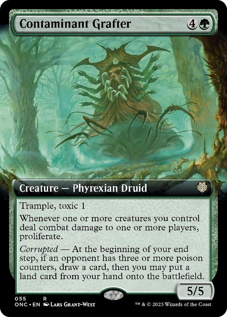 Contaminant Grafter (Extended Art) (55) [Phyrexia: All Will Be One]