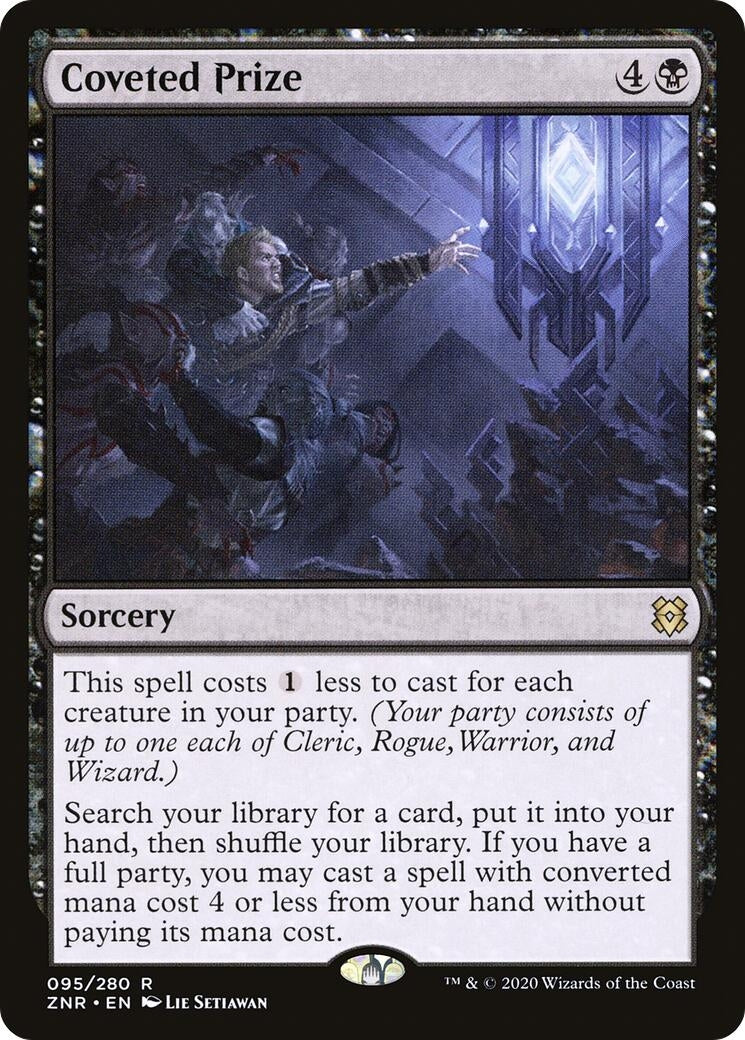 Coveted Prize (95) [Zendikar Rising]
