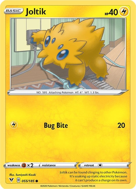 Image for Joltik (055/185) [SWSH04: Vivid Voltage] - Pokemon