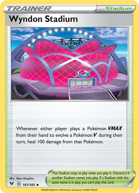 Image for Wyndon Stadium (161/185) [SWSH04: Vivid Voltage] - Pokemon