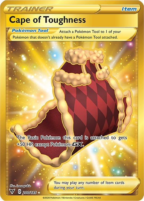 Image for Cape of Toughness (Secret) (200/185) [SWSH04: Vivid Voltage] - Pokemon