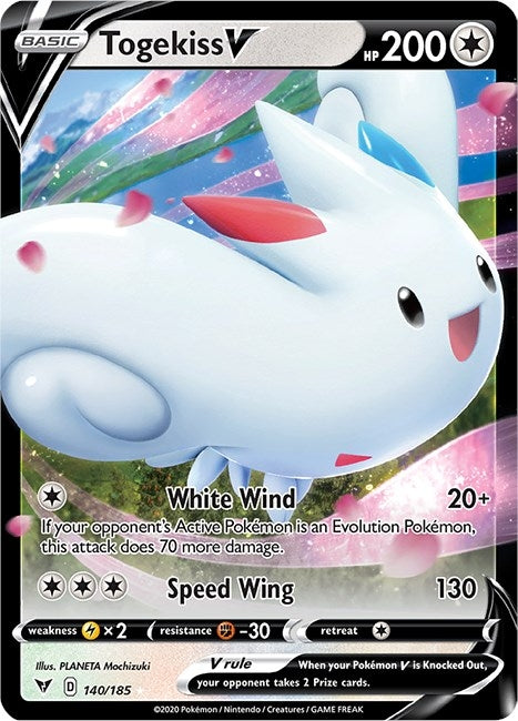 Image for Togekiss V (140/185) [SWSH04: Vivid Voltage] - Pokemon
