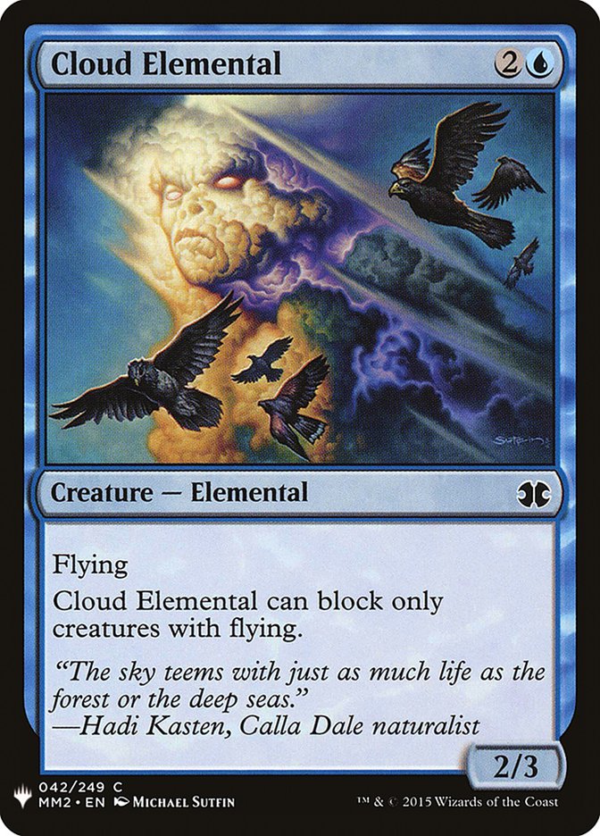 Cloud Elemental (42) [The List Reprints]
