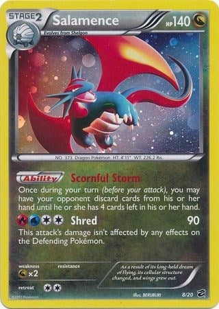 Image for Salamence - 8/20 (Cosmos Holo) (008/020) [Blister Exclusives] - Pokemon
