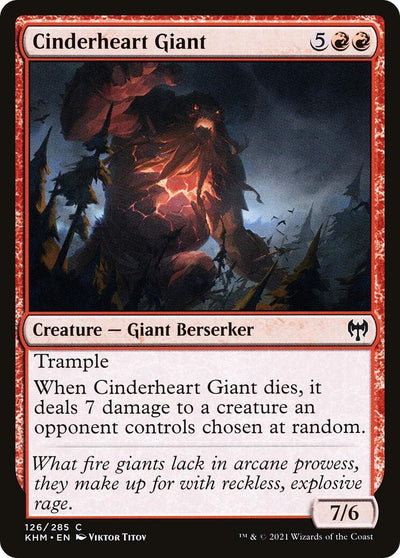 Cinderheart Giant (126) (Kaldheim)