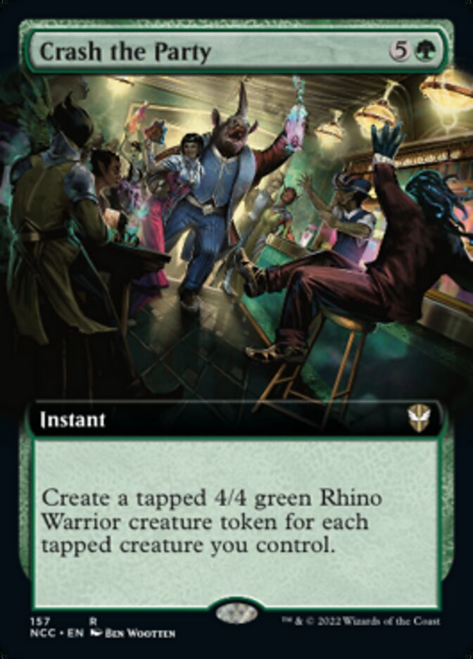 Crash the Party (Extended Art) (157) [Streets of New Capenna]
