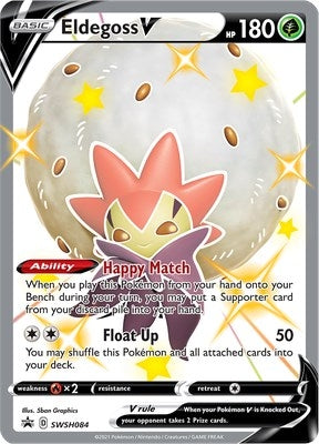 Image for Eldegoss V - SWSH084 (SWSH084) [SWSH: Sword & Shield Promo Cards] - Pokemon