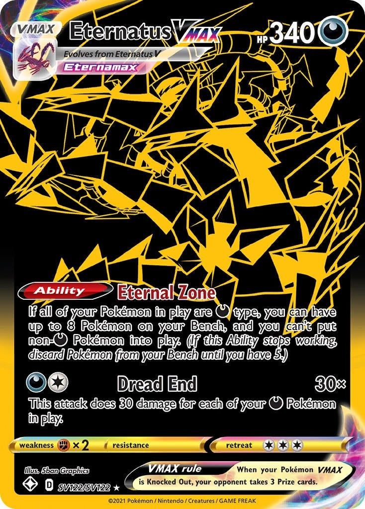 Image for Eternatus VMAX (SV122/SV122) [Shining Fates: Shiny Vault] - Pokemon