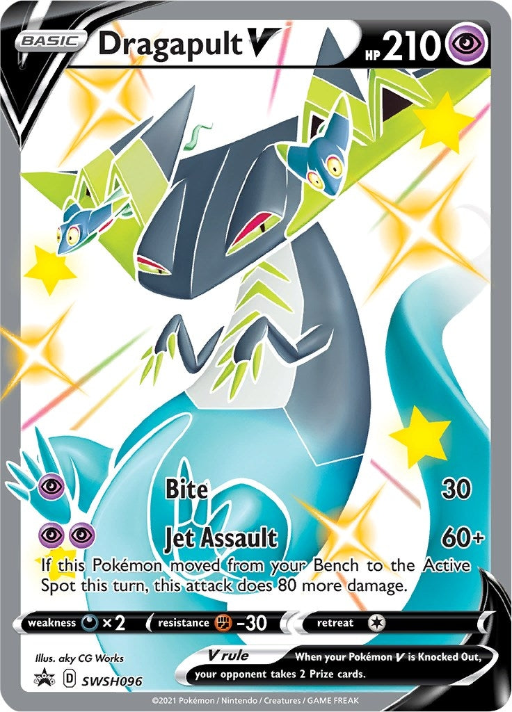 Image for Dragapult V - SWSH096 (SWSH096) [SWSH: Sword & Shield Promo Cards] - Pokemon