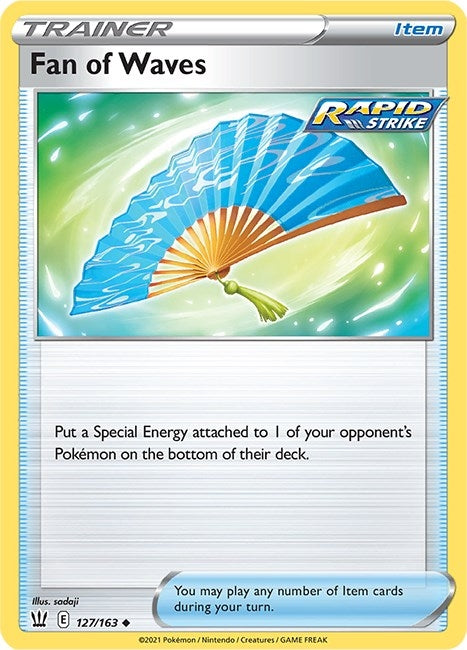 Image for Fan of Waves (127/163) [SWSH05: Battle Styles] - Pokemon