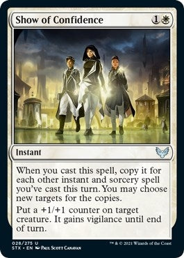 Show of Confidence (28) (Strixhaven: School of Mages)