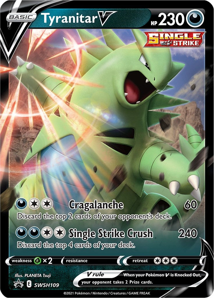 Image for Tyranitar V - SWSH109 (SWSH109) [SWSH: Sword & Shield Promo Cards] - Pokemon