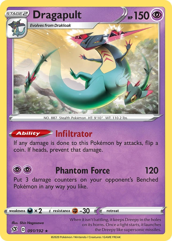 Image for Dragapult (091/192) [Deck Exclusives] - Pokemon