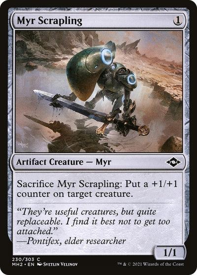 Myr Scrapling (230) (Modern Horizons 2)