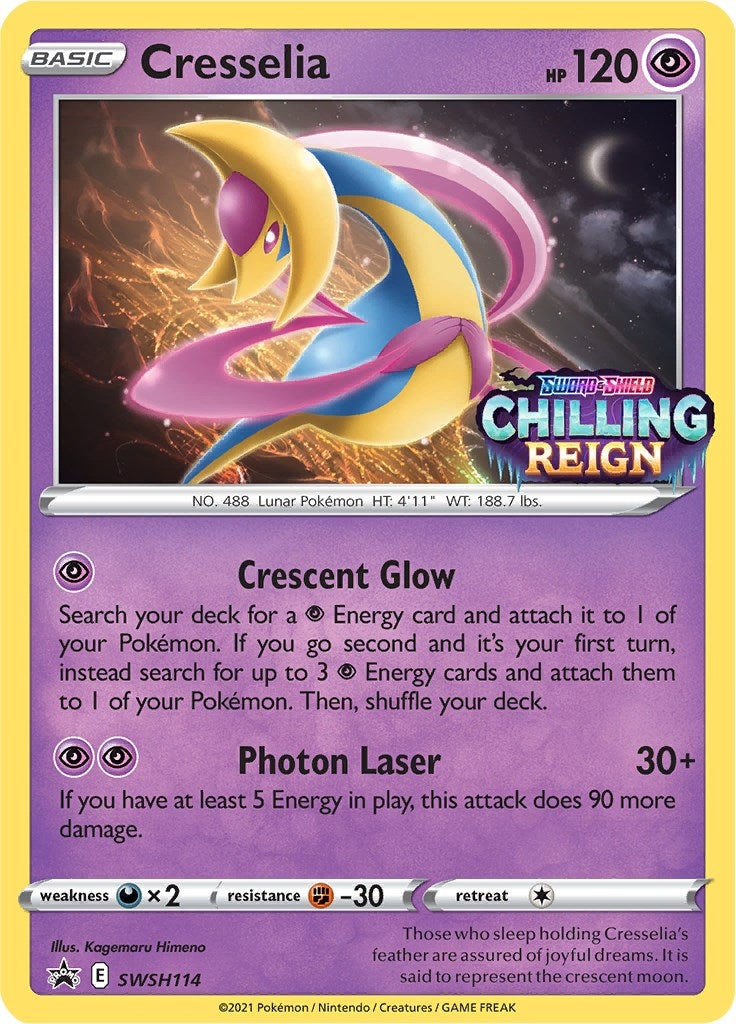 Image for Cresselia - SWSH114 (Prerelease) (SWSH114) [SWSH: Sword & Shield Promo Cards] - Pokemon