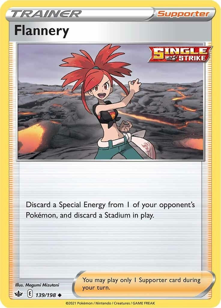 Image for Flannery (139/198) [SWSH06: Chilling Reign] - Pokemon