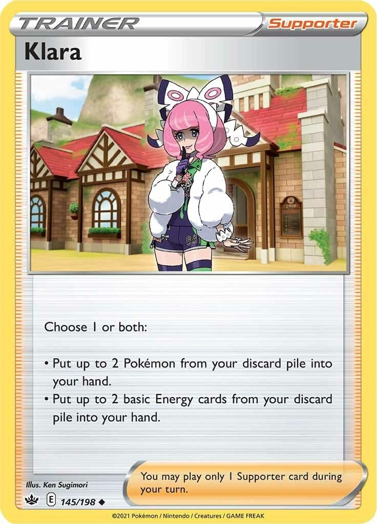 Image for Klara (145/198) [SWSH06: Chilling Reign] - Pokemon