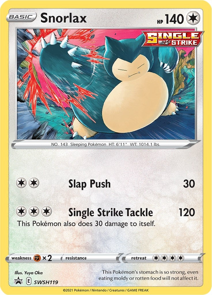 Image for Snorlax - SWSH119 (SWSH119) [SWSH: Sword & Shield Promo Cards] - Pokemon