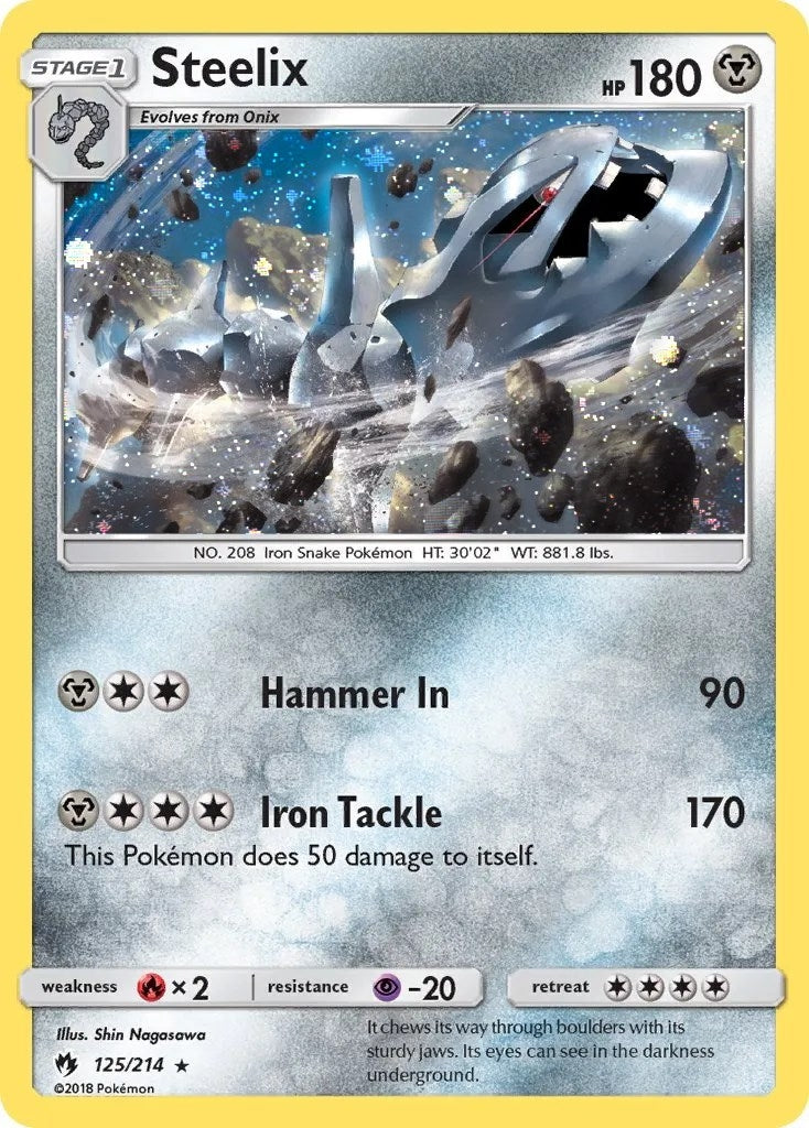 Image for Steelix - 125/214 (Cosmos Holo) (125/214) [Blister Exclusives] - Pokemon