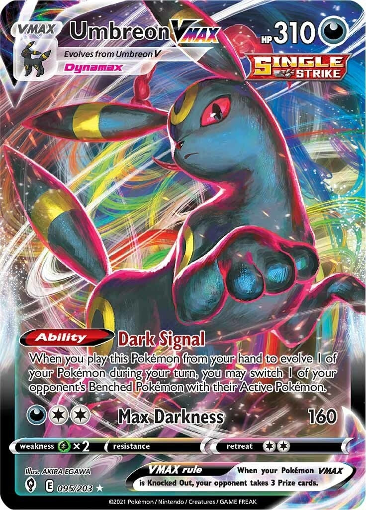 Image for Umbreon VMAX (095/203) [SWSH07: Evolving Skies] - Pokemon