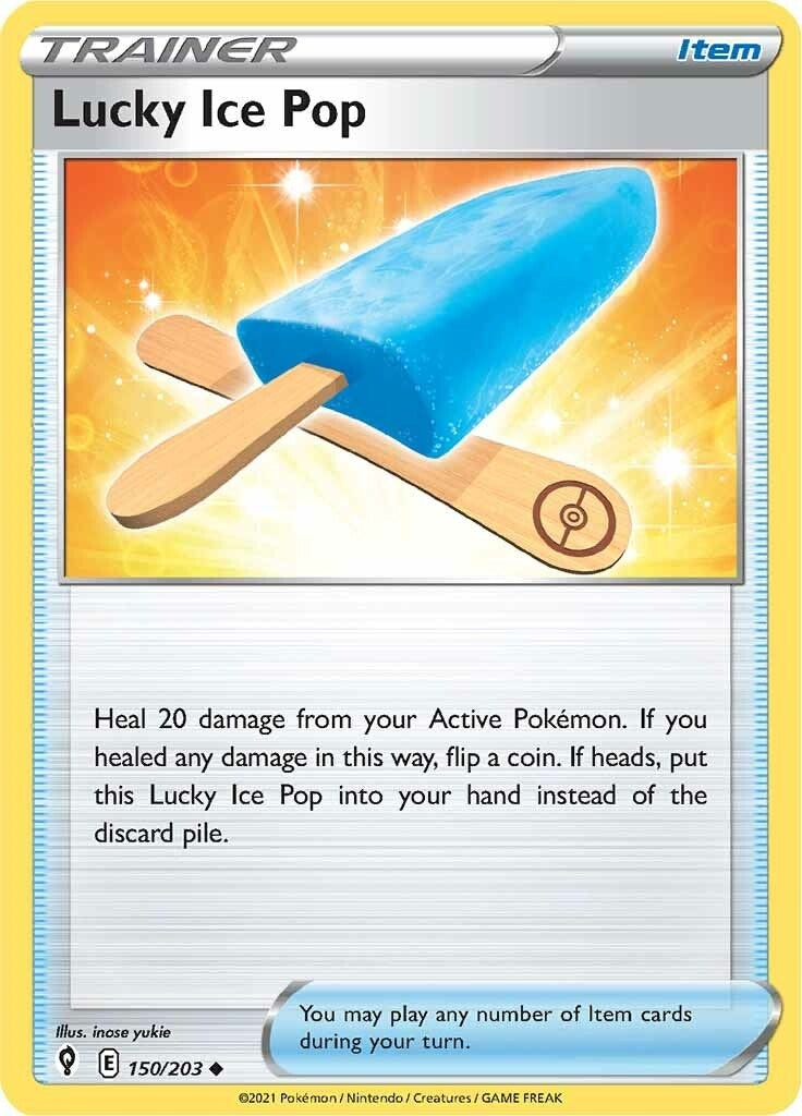 Image for Lucky Ice Pop (150/203) [SWSH07: Evolving Skies] - Pokemon