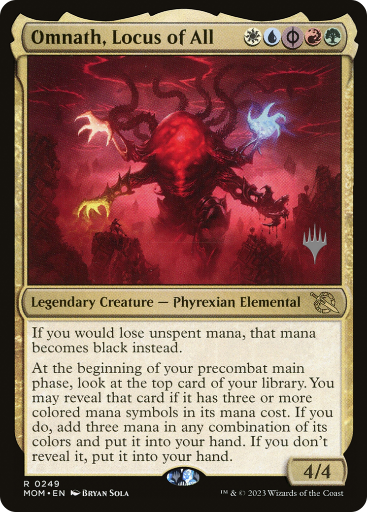 Omnath, Locus of All (249) (Promo Pack: March of the Machine)