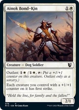 Ainok Bond-Kin (78) (Commander: Innistrad: Midnight Hunt)