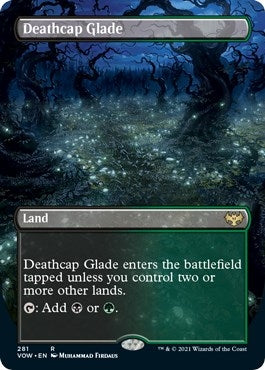 Deathcap Glade (Borderless) (281) [Innistrad: Crimson Vow]