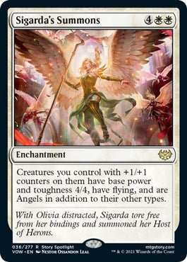 Sigarda's Summons (36) (Innistrad: Crimson Vow)