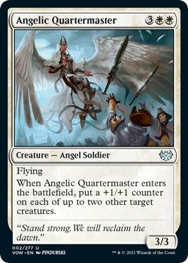 Angelic Quartermaster (2) (Innistrad: Crimson Vow)