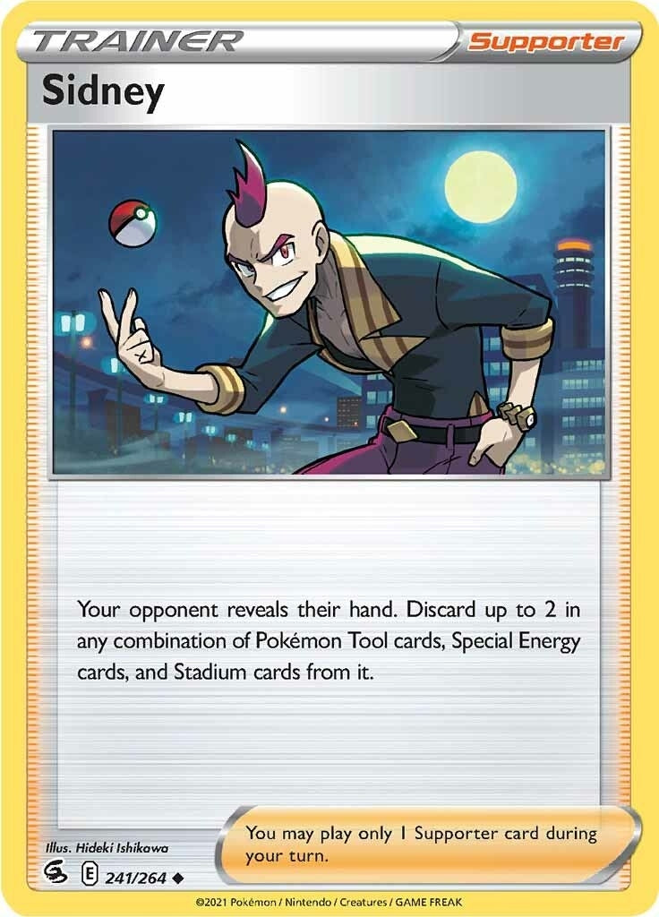 Image for Sidney (241/264) [SWSH08: Fusion Strike] - Pokemon