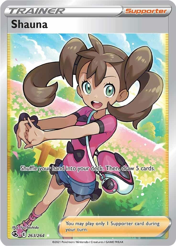 Image for Shauna (Full Art) (263/264) [SWSH08: Fusion Strike] - Pokemon