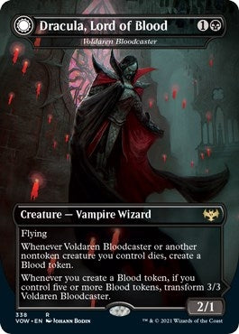Voldaren Bloodcaster // Bloodbat Summoner - Dracula, Lord of Blood // Dracula, Lord of Bats [Innistrad: Crimson Vow]