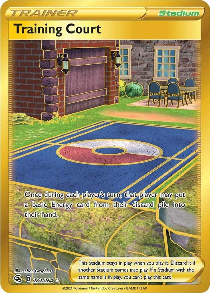 Image for Training Court (Secret) (282/264) [SWSH08: Fusion Strike] - Pokemon