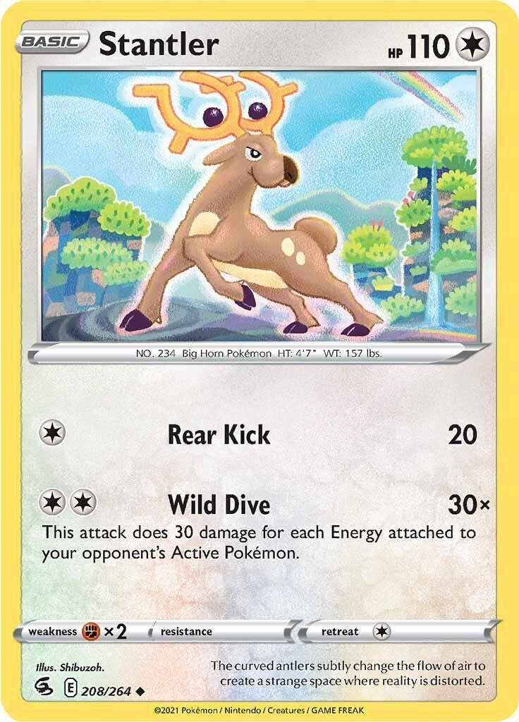 Image for Stantler (208/264) [SWSH08: Fusion Strike] - Pokemon