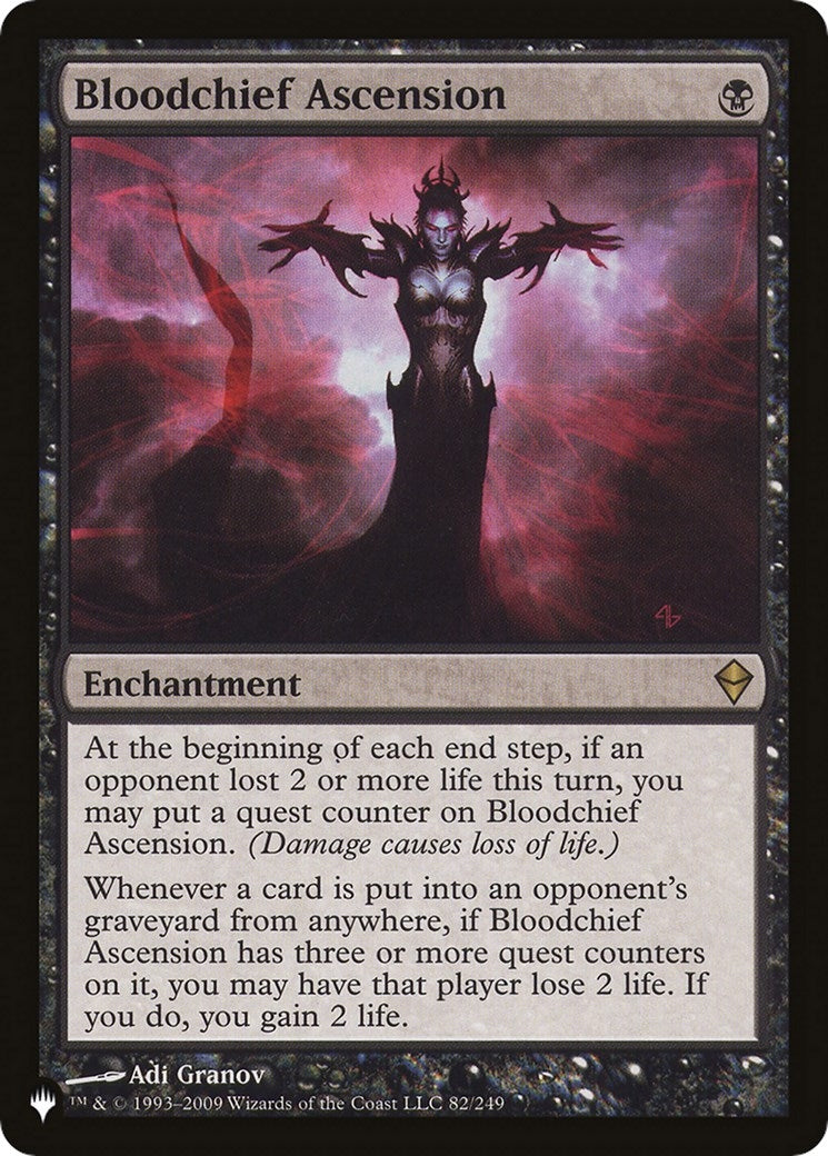Bloodchief Ascension (82/249) [The List Reprints]