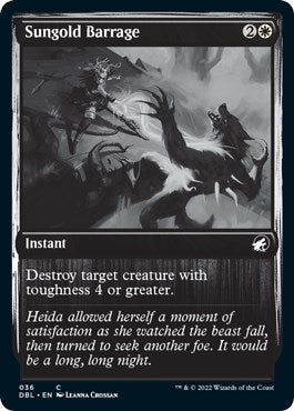 Sungold Barrage (36) (Innistrad: Double Feature)