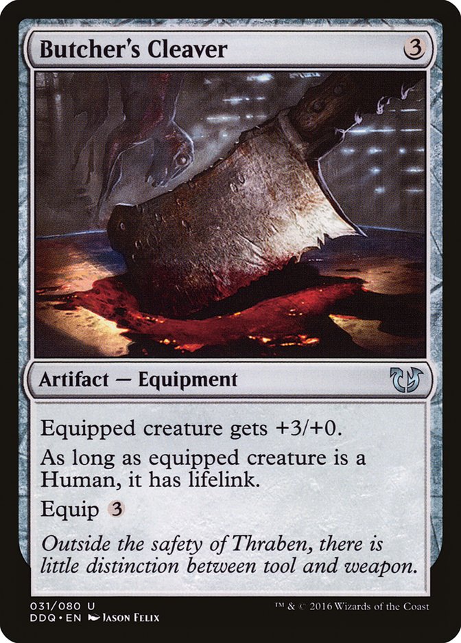 Butcher's Cleaver (31) [Blessed vs. Cursed]