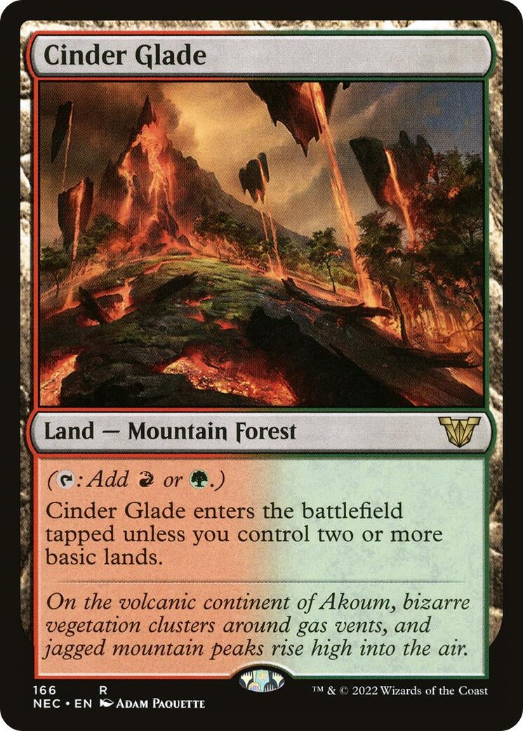 Cinder Glade [Kamigawa: Neon Dynasty Commander]