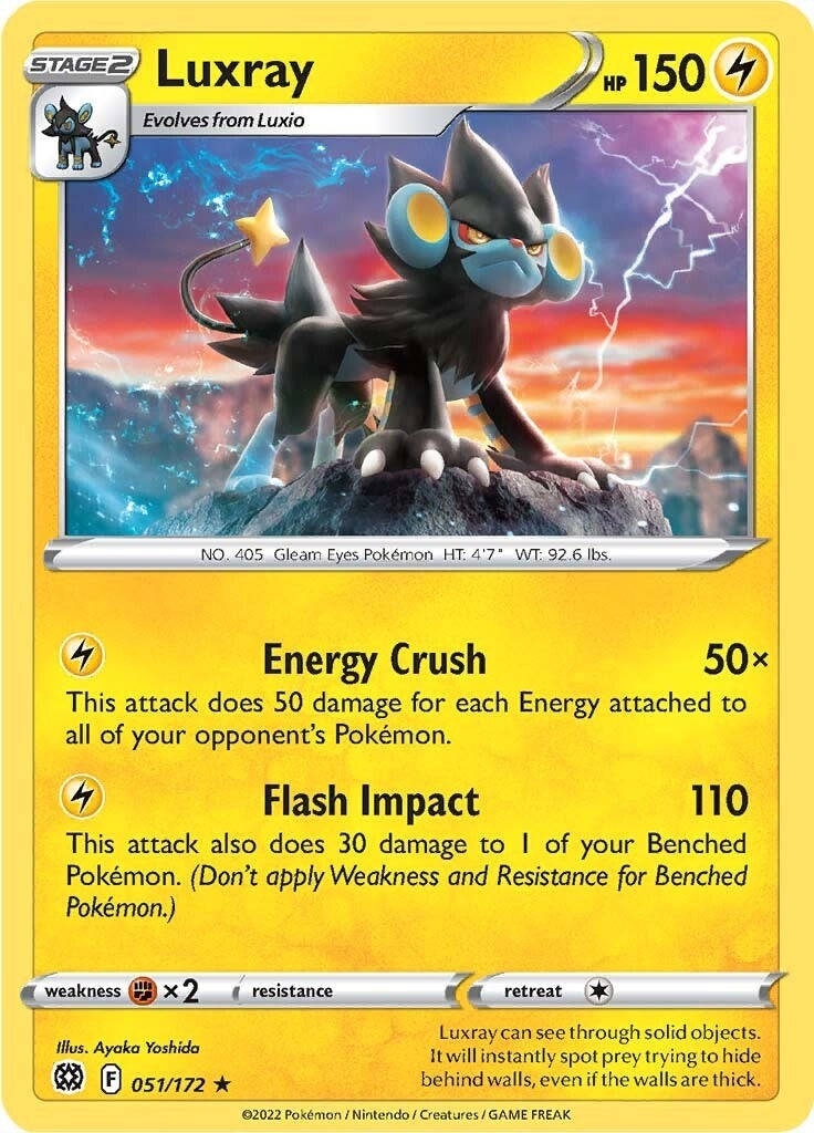 Image for Luxray (051/172) [SWSH09: Brilliant Stars] - Pokemon