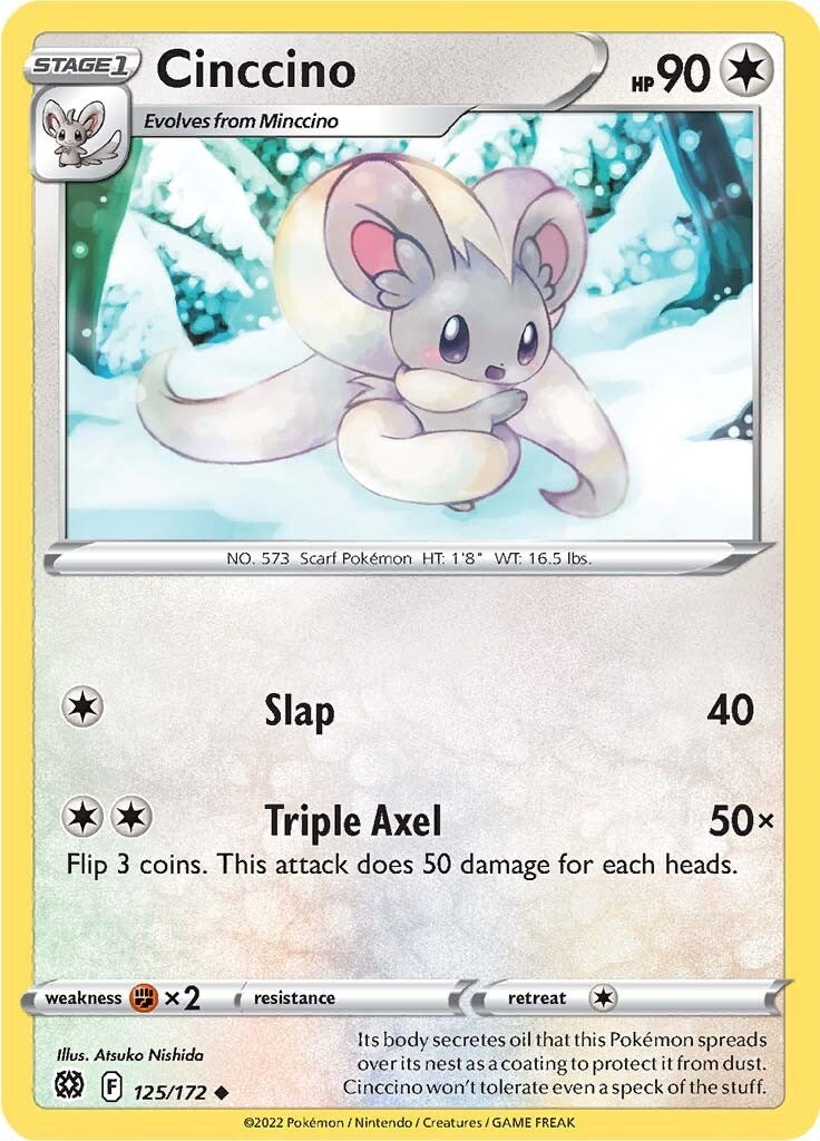 Image for Cinccino (125/172) [SWSH09: Brilliant Stars] - Pokemon